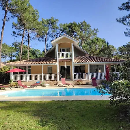 Villa Eva Golf&ocean - 8pers-piscine Privee Au Sel Et Chauffee! Lacanau